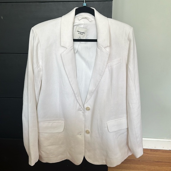 Abercrombie linen blend blazer - Picture 1 of 6